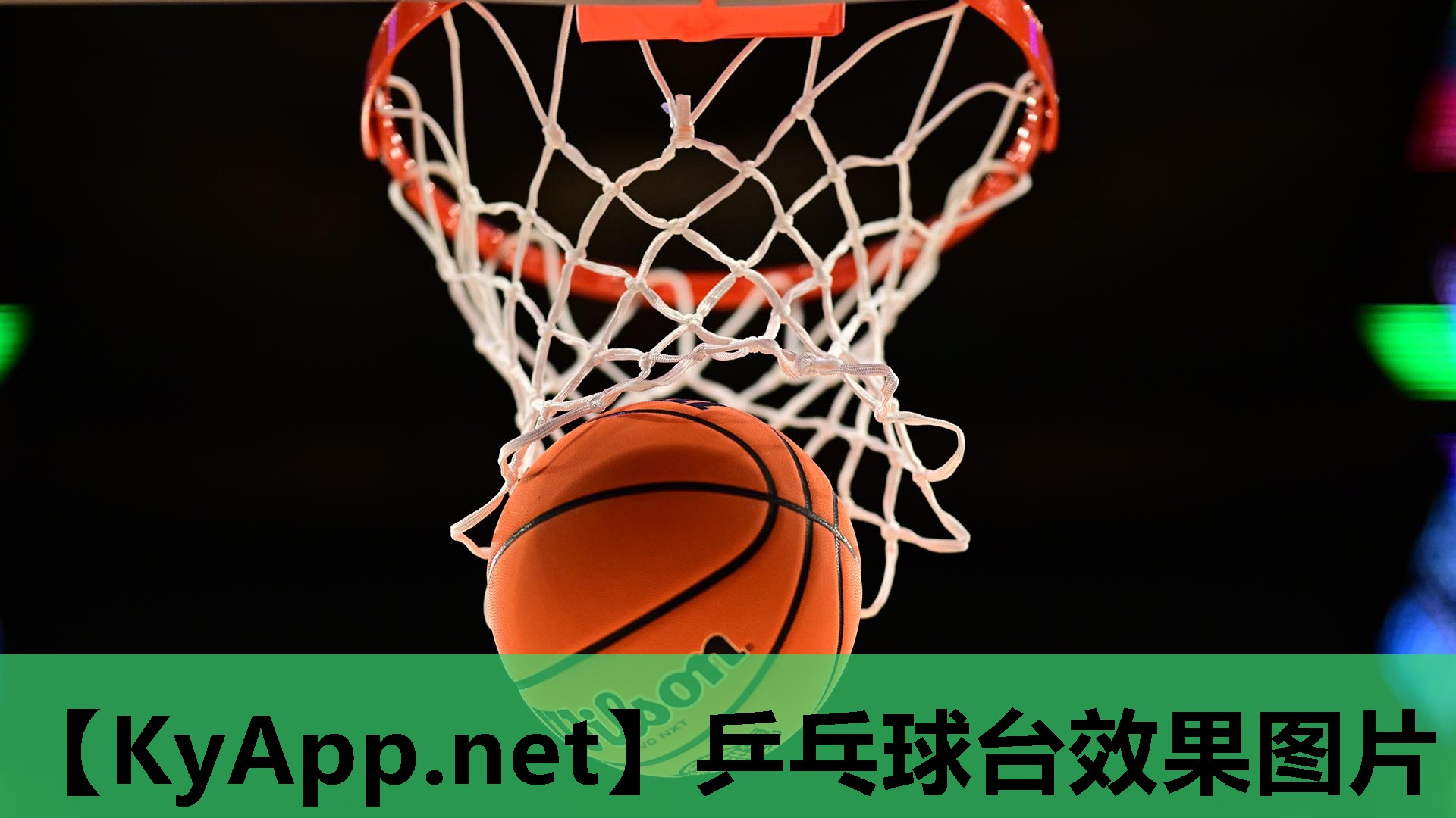 乒乓球台效果图片